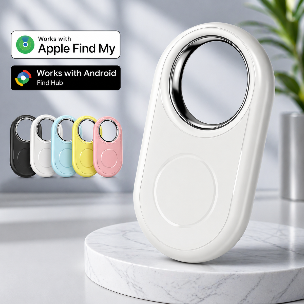 Smart Finder Tag – Never Lose Keys, Bags & More – Dual Device